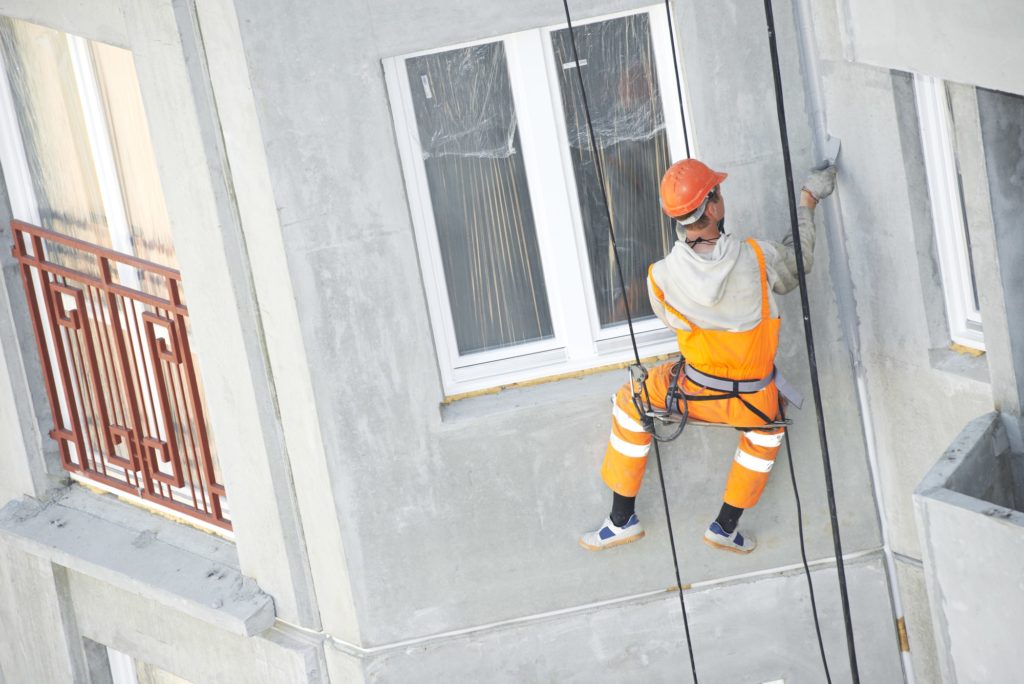 Rope Access External Facade Waterproofing Singapore